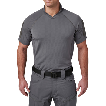 Футболка тактична потовідвідна 5.11 Tactical V.XI Sigurd S/S Shirt Storm XS (41288-092)