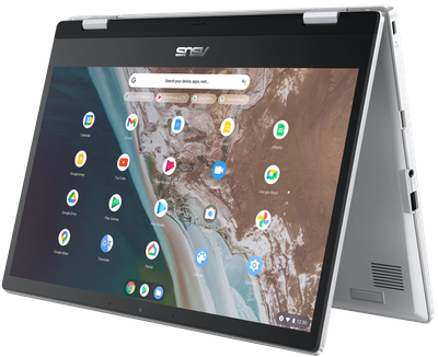 Сенсорний ноутбук 14" ASUS Chromebook (CX1400FKA-EC0161) Intel Celeron N4500 RAM 8GB eMMC 128GB 10год батарея Chrome OS (UKR) (102182571) - Уцінка