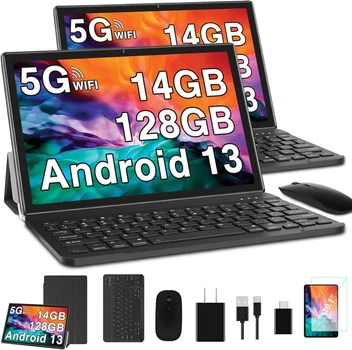 Планшет 10.1" GOODTEL G10 14/128Gb 8 ядер Android 13 8000 mAh Черный