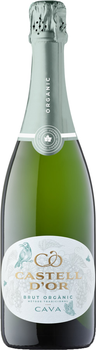 Ігристе вино Castell d’Or Cava D.O. Brut Organic білий брют 0.75 л 11.5% (8437008500942)