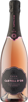 Ігристе вино Castell d’Or Cava D.O. Brut Rose рожевий брют 0.75 л 11.5% (8437020585040)