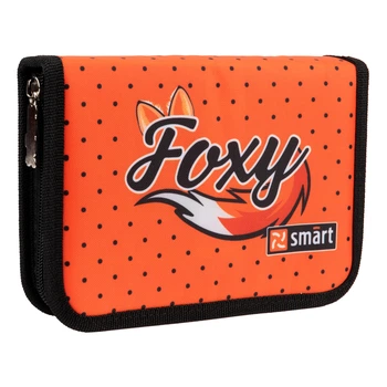 Пенал без наповнення 1 відділення SMART 533277/HP-03 Foxy, з клапаном /533277/