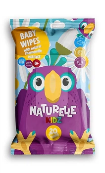 Влажные салфетки детские Naturelle kidz, ромашка, 20 шт