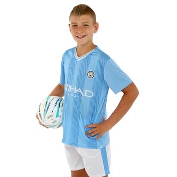 Форма футбольна дитяча Manchester City Манчестер Сіті SP-Sport 7184 розмір XL (30) зріст 155-165 см