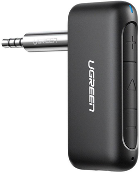 Bluetooth-ресивер Ugreen Bluetooth 5.0 audio AUX Black (6957303873036)