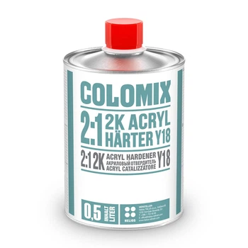 Акриловий затверджувач 2K COLOMIX 2:1 Y18 0,5 л (40027301)
