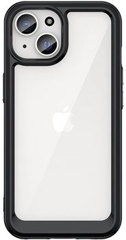 Чохол Hurtel Outer Space з гнучкою рамкою для iPhone 15 Black (9145576279427)