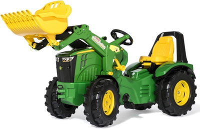 Картинг на педалях Berg John Deere X-Trac Premium зелено-жовтий (4006485651047)