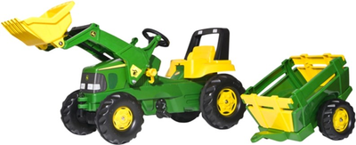 Картинг на педалях Berg Rolly Junior John Deere Зелений (4006485811496)