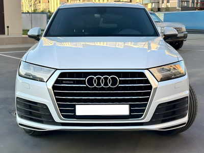 Бампер передний в сборе S-Line БЕЗ РАДАРА Audi Q7 4M 2015-2019 1234 upgrade для Audi Q7 4M 2015-2024 (8573)