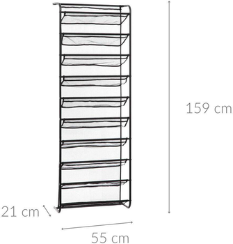 Organizer na buty 5five Simply Smart do zawieszenia na drzwi na 30 par obuwia (3560232606342)