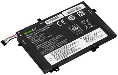 Bateria Green Cell L17L3P52 do Lenovo ThinkPad L480 11.1 V 4100 mAh (5904326374256)