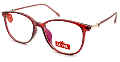 Компьютерные очки Level Red блокирующих синий свет С ЧЕХЛОМИ САЛФЕТКОЙ
