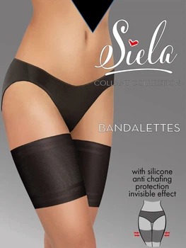 Корректирующие бандалетки женские больших размеров Siela SCR20 XL Черные (2163002984995)