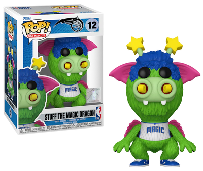 Ігрова фігурка Funko Pop NBA Mascots Stuff the Magic Dragon 9.5 см (0889698796309)