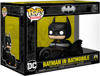 Ігрова фігурка Funko Pop Rides Batman 85th Anniversary Бетмен з Бетмобілем 11.8 см (0889698806893)