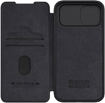 Чохол-книжка Nillkin Qin Pro Leather для Apple iPhone 15 Black (6902048265172)