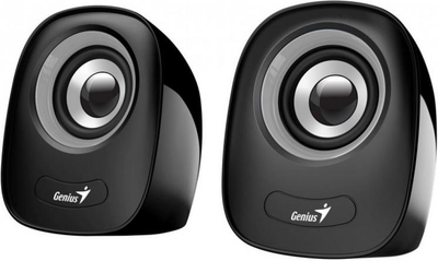 Акустическая система Genius P-Q160 2.0 USB металлически серый (ERC-31730027400)