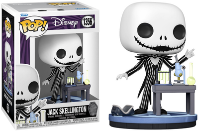 Ігрова фігурка Funko Pop Disney the Nightmare Before Christmas Jack з лабораторією 9 см (0889698723138)