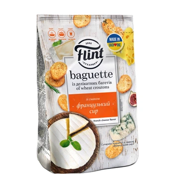 Багети Flint Французький сир 100 г