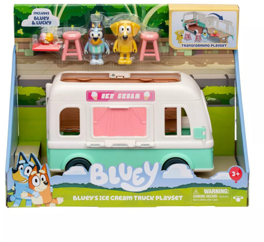 Zestaw Moose Bluey Ice cream truck z 2 figurkami (0630996176689)