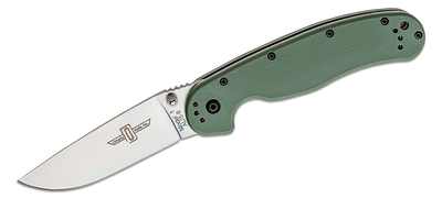 Ніж Ontario Rat 1 AUS-8 OD Green Satin (8848OD)