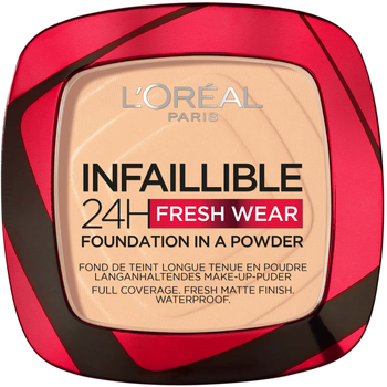 Puder kremowy do twarzy L'Oreal Paris Infaillible 40 w kompakcie 9 g (3600523951390)