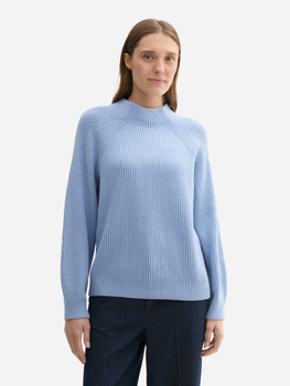 Sweter damski Tom Tailor 1042957 2XL Błekitny (4068127257161)