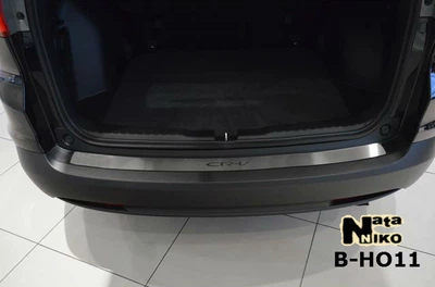 Накладка на бампер Honda Cr-V IV 2013- без загиба NataNiko B-HO11