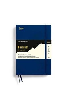 Блокнот LEUCHTTURM1917 Finish Journal Средний Navy английский (369093)