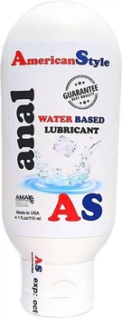 Лубрикант American Style Anal Water Based Lubricant Анальний на водно-силіконовій основі без смаку і запаху 115 мл (ROZ6400230531)