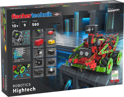 Конструктор Fischertechnik Robotics Hightech 580 деталей (4048962424768)