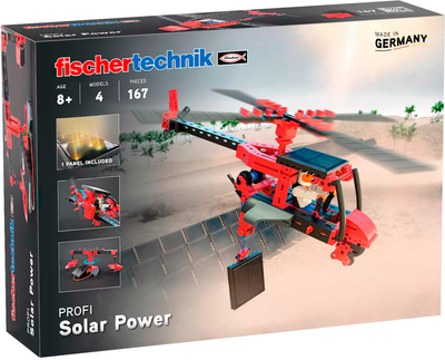 Zestaw konstrukcyjny Fischertechnik Profi Solar Power 167 szt (4048962424638)