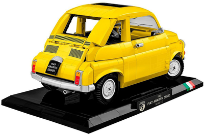 Klocki konstrukcyjne Cobi Fiat 500 Abarth Executive Edition 1223 elementy (5902251243531)