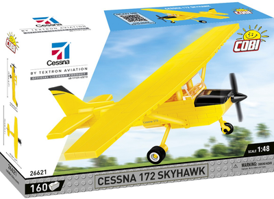 Klocki konstrukcyjne Cobi Cessna 172 Skyhawk 160 elementów (5902251266219)