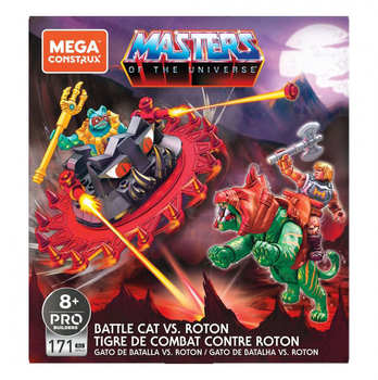 Klocki konstrukcyjne Mega Construx Masters of the Universe Battle Cat Vs. Roton 171 szt. (0887961886986)