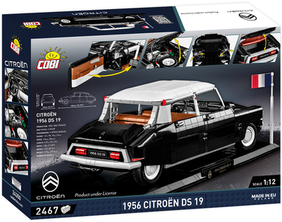 Конструктор Cobi 1956 Citroen DS 19 Executive Edition 2467 деталей (5902251243500)