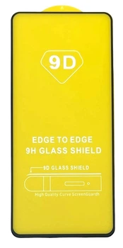 Защитное стекло 9D для Realme 12 4G (RMX3871) Full Glue полный клей черное