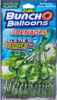 Zestaw baloników na wodę Zuru Bunch O Balloons Grenades (0193052019486)