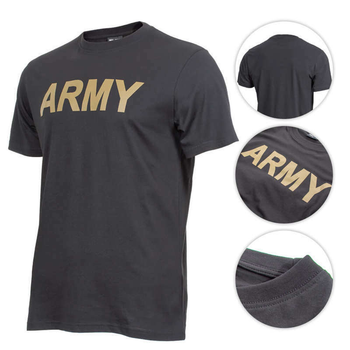 Футболка с рисунком ARMY M Black