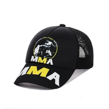 Молодежная кепка с сеткой ММА One-size Черный