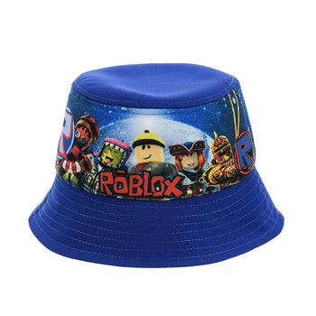 Дитяча панама із сіткою Роблокс (Roblox) 52-54 см Синій