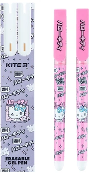 Набор гелевых ручек Kite Hello Kitty Пиши-стирай Синих в пенале 2 шт (HK24-069-2)