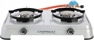 Двоконфорочна газова плита Campingaz Camping Cook CV 3600 Вт 052-L0000-2000037217-912 (3138522118815)