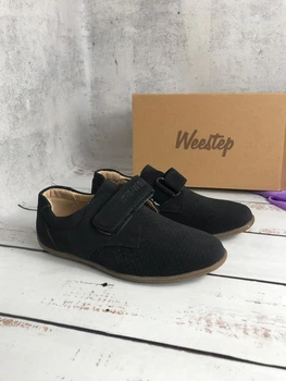 Туфлі дитячі для хлопчика Weestep 37р -23.5 см перфорація школа Чорний (664)