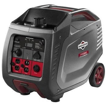 Бензиновий економний Портативний Інверторний ГЕНЕРАТОР 3.0 кВт Briggs&Stratton P3000 ТИХИЙ 3000Вт США
