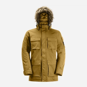 Парка мужская Jack Wolfskin Glacier Canyon Parka 1107674_M0042 L Горчичная (4064886307093)