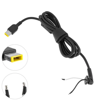DC кабель LENOVO, 150-180W, USB+pin, 2 дроти, опір 1,9 кОм, для блока живлення ноутбука ( 150595 )