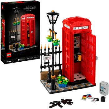 Конструктор LEGO Ideas Червона лондонська телефонна будка 1460 деталей (21347)