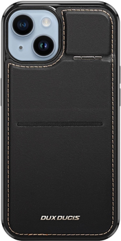 Чохол Dux Ducis Rafi Mag 3in1 Wallet Case для iPhone 15 з MagSafe Black (6934913024379)